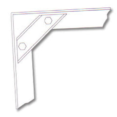 Middle Atlantic WRK-Z4 Seismic Floor Anchor Brackets
