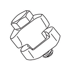 Erico STS Strut-to-Strut Clamp (Box of 100)