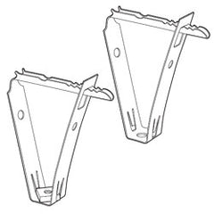 Erico TDH Deck Hanger with 3/8" Plain Hole (Box of 100)