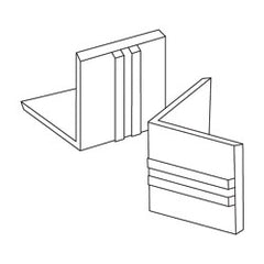 Erico SLADCP Air Duct Corner Protector (Box 10)