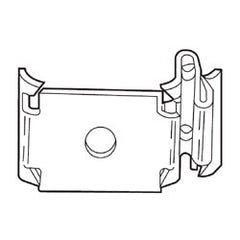 Erico MSF Snap-On Box Support to Outside of Stud (Package 100)