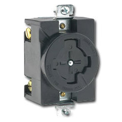 Leviton 20403 3-Pole 4-Wire Single Flush Receptacle