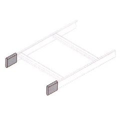 Middle Atlantic CLH-EC-12 Ladder End Caps