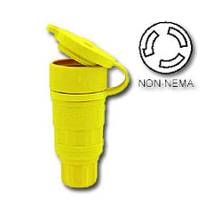 Leviton 27W08 Wetguard Non-NEMA, Non-Grounding Connector (For Replacement Use Only)