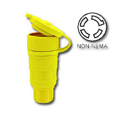 Leviton 27W09 Wetguard Non-Nema, Non-Grounding Connector