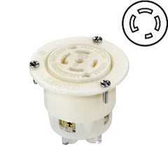 Leviton 2776 30 AMP 347/600V Non-Grounding Locking Flanged Outlet