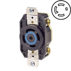 Leviton 2810 30 AMP 120/208V Single Flush Receptacle with Grounding