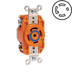 Leviton 2810-IG 30 AMP, 120/208V, Single Flush Receptacle with Isolated Ground