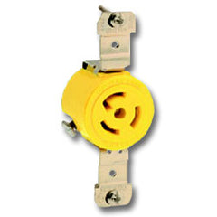 Leviton 45CM-60 15Amp 250V Single Locking Flush Receptacle