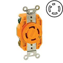 Leviton 2720-IG 30 AMP, 250V, V-O-MAX Single Flush Receptacle with Isolated Ground