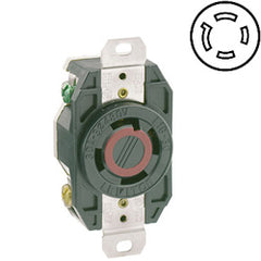 Leviton 2740 30 AMP 600V Single Flush Receptacle