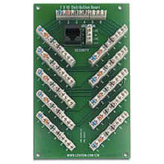 Leviton 47609-S10 1x6 Bridged Telephone Security Expansion Board