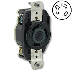 Leviton 2630 30 AMP 277V Single Flush Receptacle with Grounding