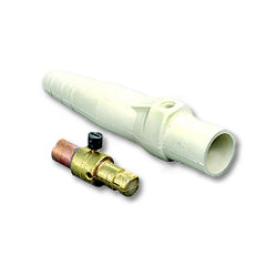 Leviton 16D28 16 Series Taper Nose Detachable Plug - Crimped Male