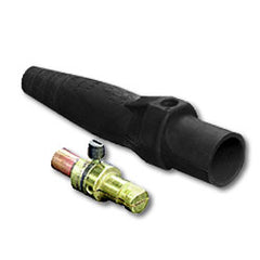 Leviton 16D27 16 Series Taper Nose Heavy Duty Detachable Plug - Crimped Male