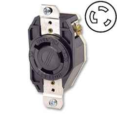 Leviton 2660 30 AMP 125/250V Non-Grounding Single Flush Receptacle