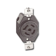 Leviton 2530 20 AMP 347/600V Single Flush Receptacle with Grounding