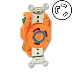 Leviton 2620-IG 30 AMP, 250V, Single Flush Receptacle with Isolated Ground