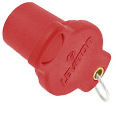 Leviton 16P21 16 Series - Male Taper Nose Single Pole Cam-Type Protective Caps