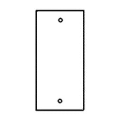 Hubbell SS2309DGYA Pedestal Face Plates