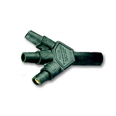 Leviton 16A23 16 Series - 3-Fer M-F-F-F, Taper Nose Single Pole Cam-Type Multi-Way Connector 400 Amp Max.