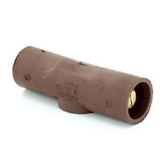 Leviton 16A25-U 16 Series - Taper Nose Single Cam-Type Double M-M Multi-Way Conenctor 400 Amp Max.