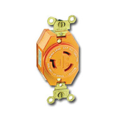 Leviton 2350-IG 20 AMP, 600V, Single Flush Receptacle with Isolated Ground