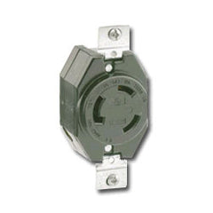 Leviton 2370 20 AMP 250V Non-Grounding Single Flush Receptacle