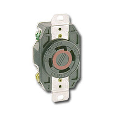 Leviton 2420 20 AMP 250V Single Flush Receptacle
