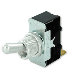 Leviton 5721 15Amp 125V AC 10Amp 250V AC 3/4 HP 125/250V AC Single Pole Toggle Switch