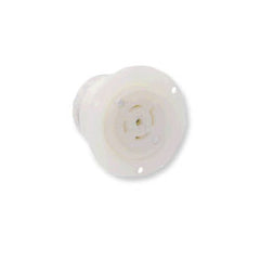 Leviton 2466 20 AMP 347/600V Non-Grounding Locking Flanged Outlet