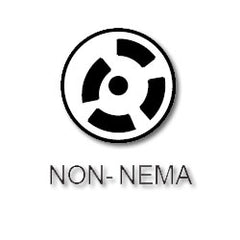 Leviton 3524-C 20 AMP Non-Nema Locking Flanged Inlet with Grounding