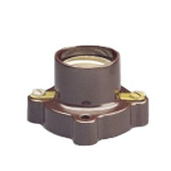 Leviton 9063 Medium Base Lampholder Phenolic Keyless Pony Cleat