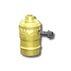 Leviton 10083-16 Medium Base Complete, Aluminum Shell Incandescent Lampholder