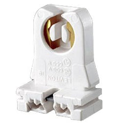 Leviton 13353-N Fluorescent Low Profile, Slide-On Lampholder With Captive Nut
