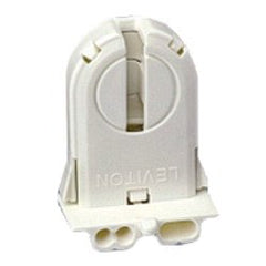 Leviton 23653-WP Fluorescent Lampholders for T-8 and T-12 Medium Bi-Pin Lamps with Internal Shunt Connection
