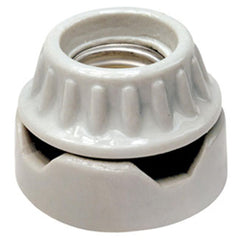 Leviton 9880 Medium Base Lampholder Porcelain Low 2-Piece