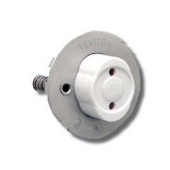 Leviton 13518 Medium Bi-Pin Stainless Steel Coverplate and Chip