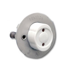 Leviton 23518 Medium Bi-Pin Stainless Steel Coverplate and Chip with Internal Shunt