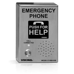 Viking E-1600-03B A.D.A. Approved Emergency / Elevator Phone with Voice Announcer and Auto Dialer