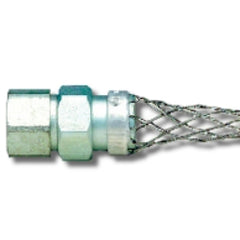 Leviton L7953 Liquid-Tight Wire Mesh Safety Grip, 4-3/8" Length, Double Weave Mesh, Straight Angle Female