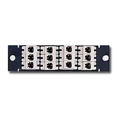 Leviton 5F100-12M Dual-Polarity MT-RJ Mounting Plate - MM