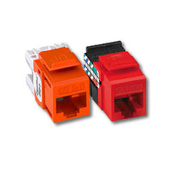Leviton 5G110 GigaMax 5e+ Quickport Component-Rated Snap-In Connectors