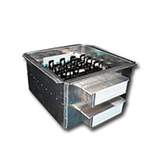 Chatsworth Products A1422-RF Raised Floor Enclosures with Fixed Mounting Rails, 11 RMU Enclosure for 14"D