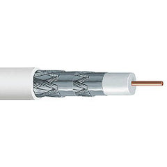 Commscope 2227V 18 AWG Solid Bare Copper RG6 Quad Shield Coaxial Cable