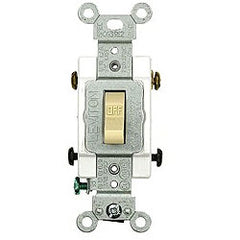 Leviton 1222-X 20 Amp Toggle Double-Pole AC Quiet Switch