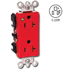 Leviton 16362-PL Back and Side Wired NEMA 5-20R