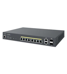 EnGenius ECS1112FP Cloud Managed 8-Port Gigabit PoE+ Switch with 130W Power Budget