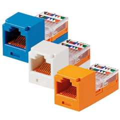 Panduit® CJ588IW Mini-Com Mini-Jack Category 5e Module for T568A and T568B Wiring Schemes