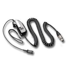 Plantronics 92187-01 Supra Push-To-Talk Headset Base Unit for Intercom Systems